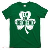 I Am The Redhead St Patricks Day T-Shirt thumb 0