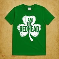 I Am The Redhead St Patricks Day T-Shirt thumb 5