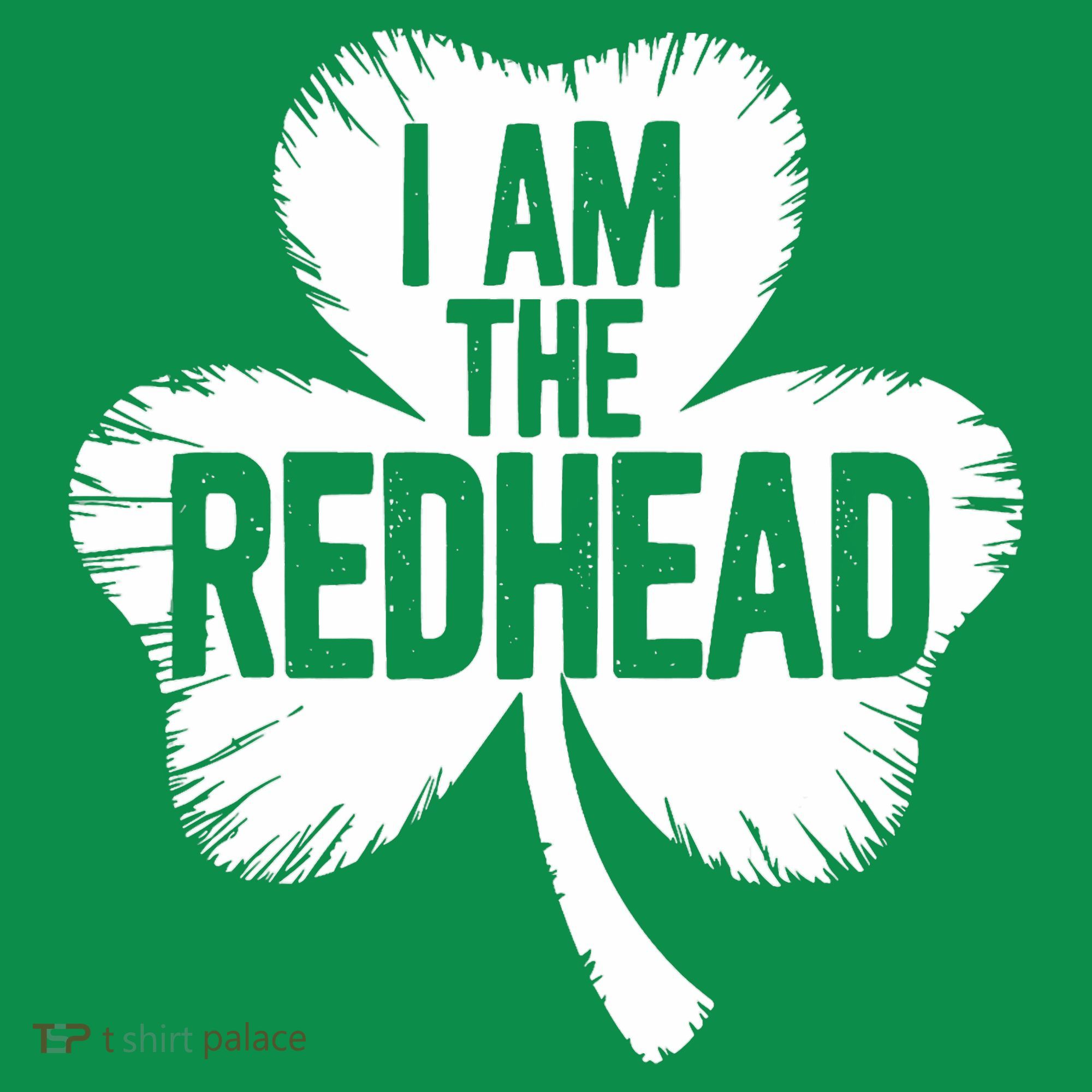 I Am The Redhead St Patricks Day Coaster