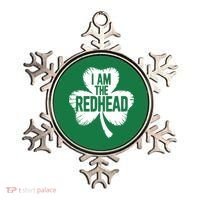 I Am The Redhead St Patricks Day Ornament thumb 0