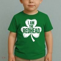 I Am The Redhead St Patricks Day Toddler T-Shirt thumb 2