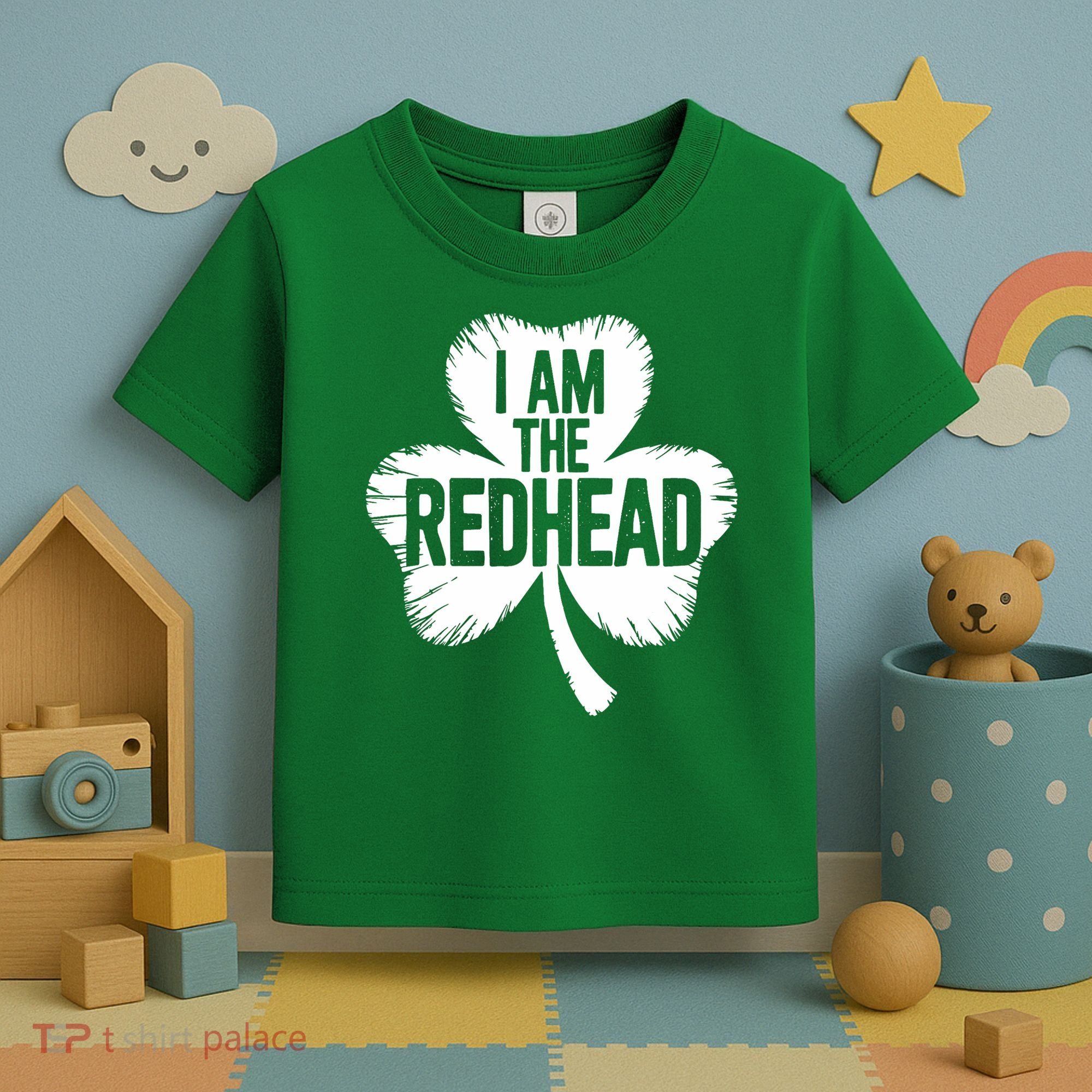 I Am The Redhead St Patricks Day Toddler T-Shirt