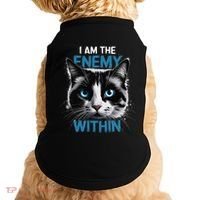 I Am The Enemy Within Doggie Tank thumb 0