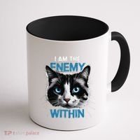I Am The Enemy Within Coffee Mug thumb 1