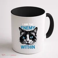 I Am The Enemy Within Coffee Mug thumb 1
