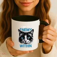 I Am The Enemy Within Coffee Mug thumb 3