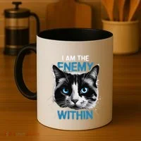 I Am The Enemy Within Coffee Mug thumb 4