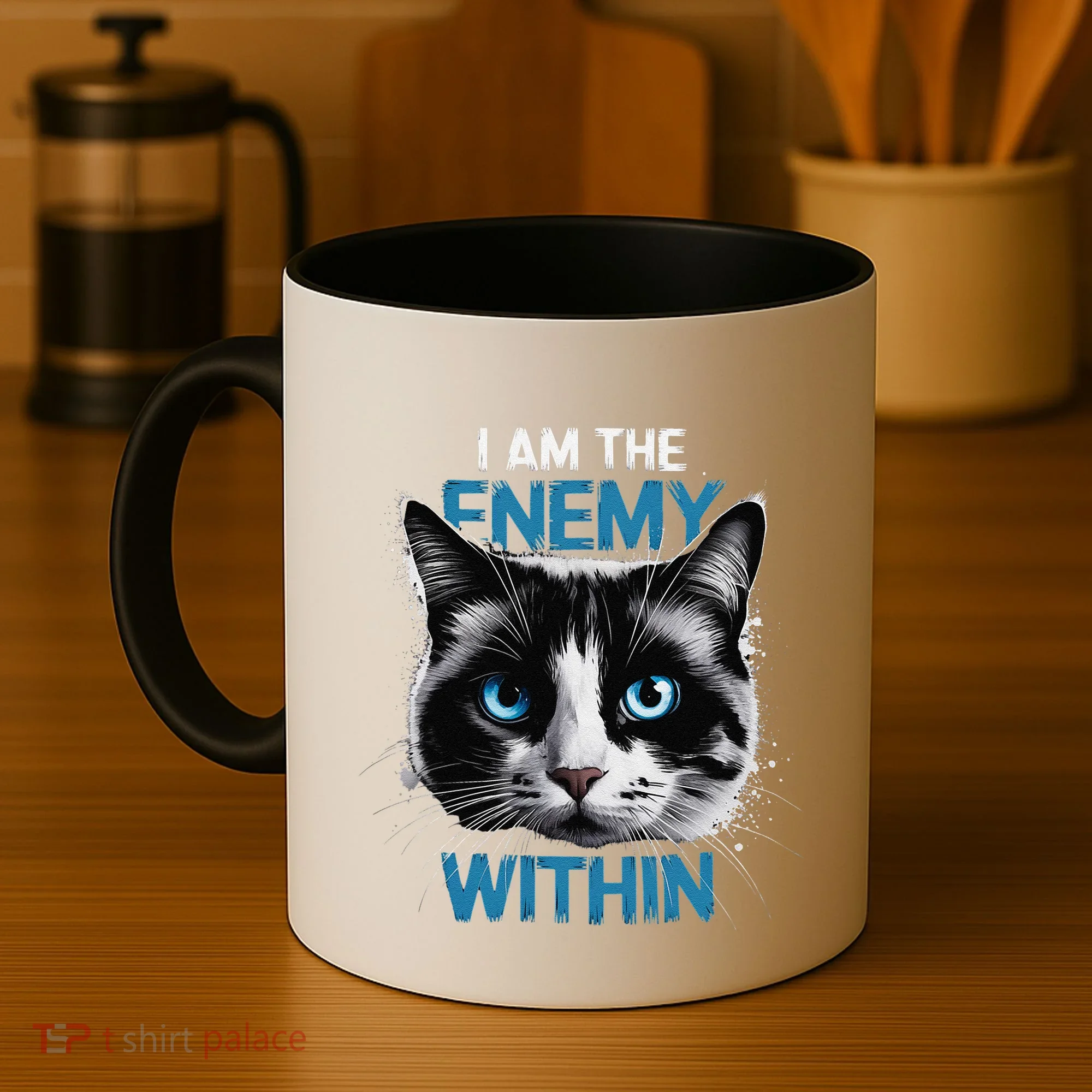 I Am The Enemy Within Coffee Mug