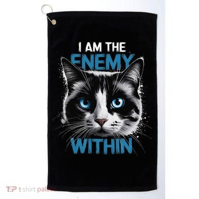 I Am The Enemy Within Golf Towel