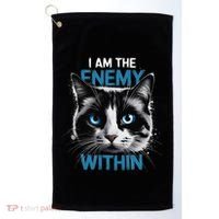 I Am The Enemy Within Golf Towel thumb 0