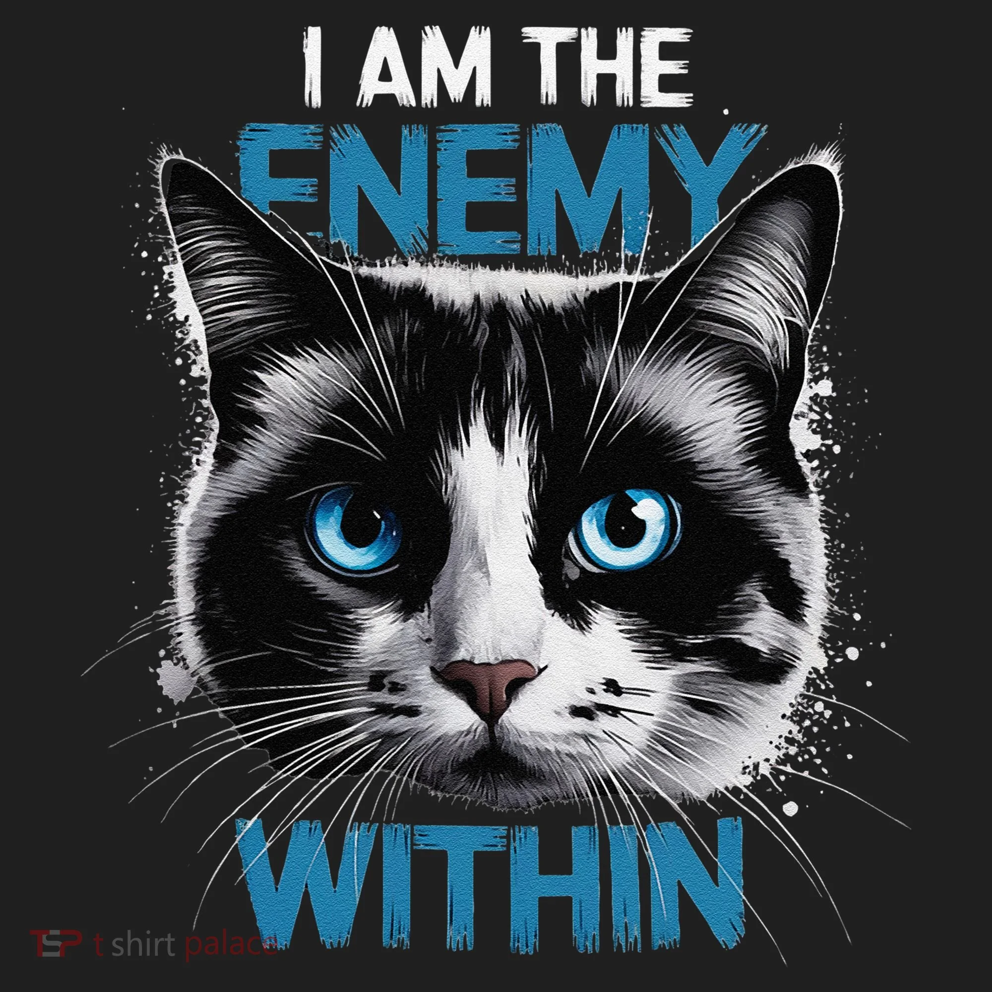 I Am The Enemy Within Golf Towel