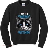 I Am The Enemy Within Kids Sweatshirt thumb 0