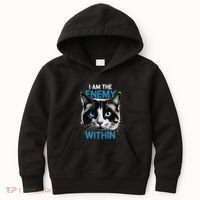 I Am The Enemy Within Kids Hoodie thumb 0