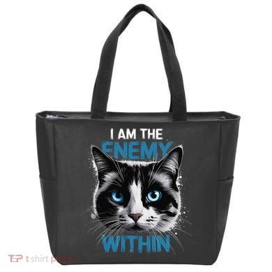 I Am The Enemy Within Tote Bag