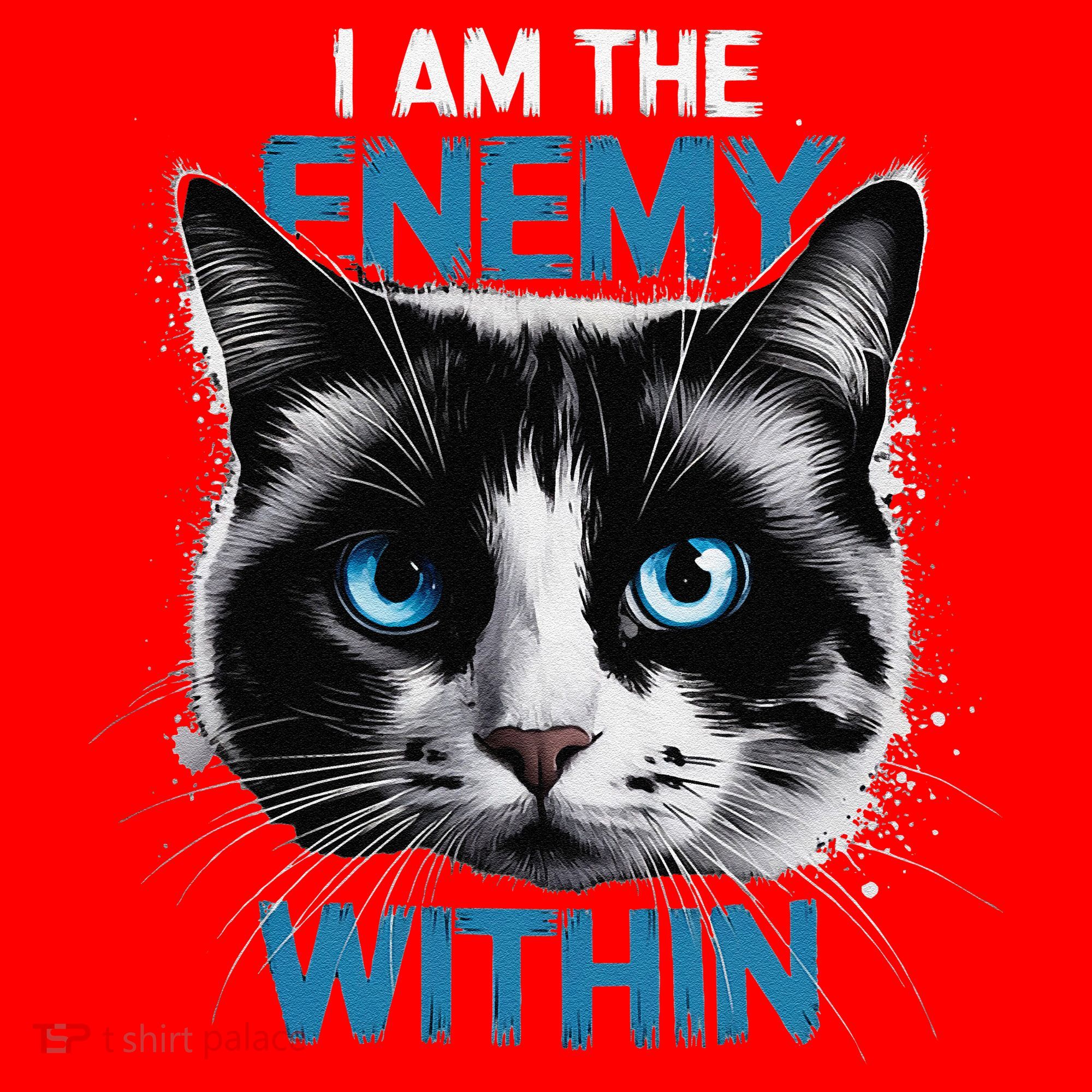 I Am The Enemy Within Santa Hat