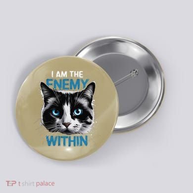 I Am The Enemy Within Button
