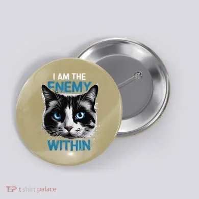 I Am The Enemy Within Button