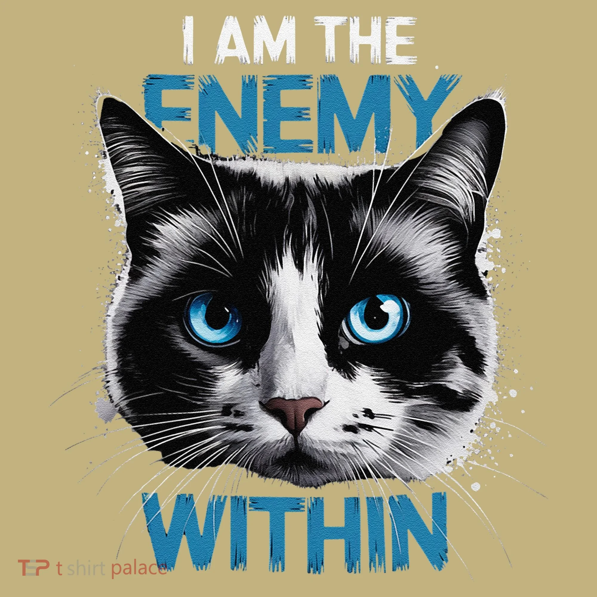 I Am The Enemy Within Button