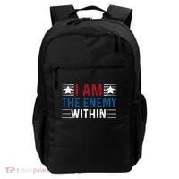 I Am The Enemy Within Backpack thumb 0