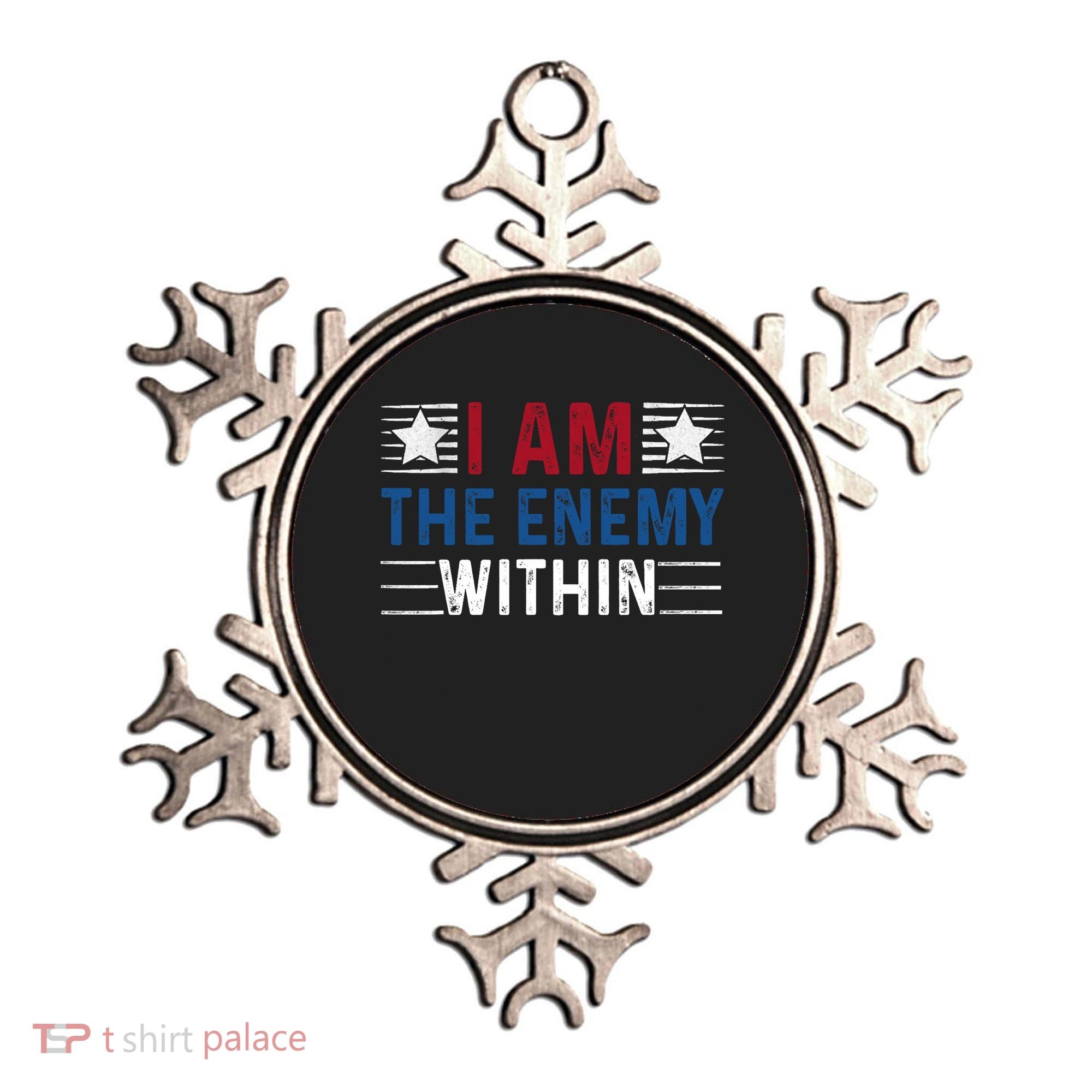 I Am The Enemy Within Ornament