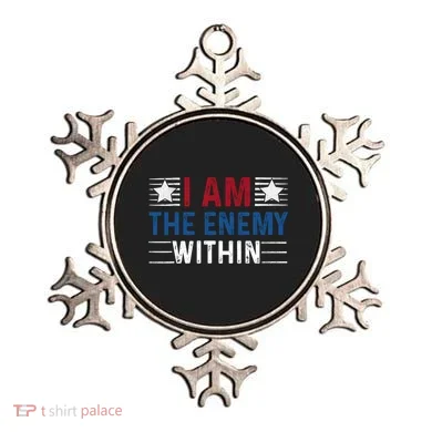 I Am The Enemy Within Ornament