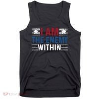 I Am The Enemy Within Tank Top thumb 0
