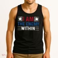 I Am The Enemy Within Tank Top thumb 3