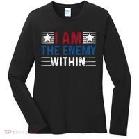 I Am The Enemy Within Women's Long Sleeve Shirt thumb 0