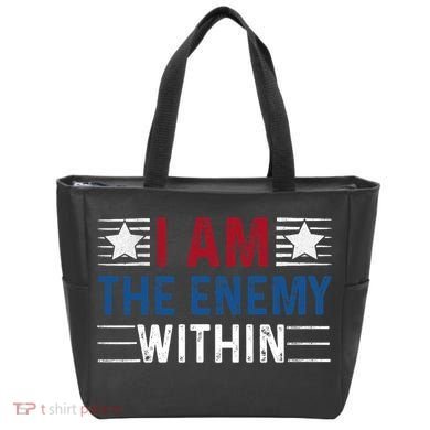 I Am The Enemy Within Tote Bag