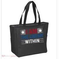 I Am The Enemy Within Tote Bag thumb 2