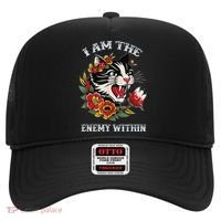 I Am The Enemy Within Cat Kamala Harris 2024 Merch Hat thumb 0