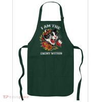 I Am The Enemy Within Cat Kamala Harris 2024 Merch Apron thumb 0