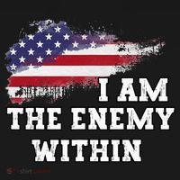 I Am The Enemy Within Doggie Tank thumb 4