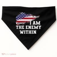 I Am The Enemy Within USA-Made Doggie Bandana thumb 0