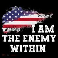 I Am The Enemy Within Backpack thumb 2