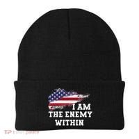 I Am The Enemy Within Beanie thumb 0