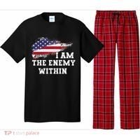 I Am The Enemy Within Pajama Set thumb 0