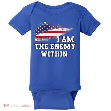 I Am The Enemy Within Baby Bodysuit