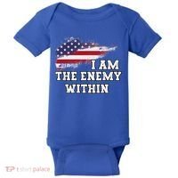 I Am The Enemy Within Baby Bodysuit thumb 0