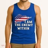I Am The Enemy Within Tank Top thumb 3