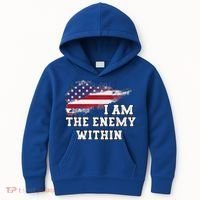 I Am The Enemy Within Kids Hoodie thumb 0
