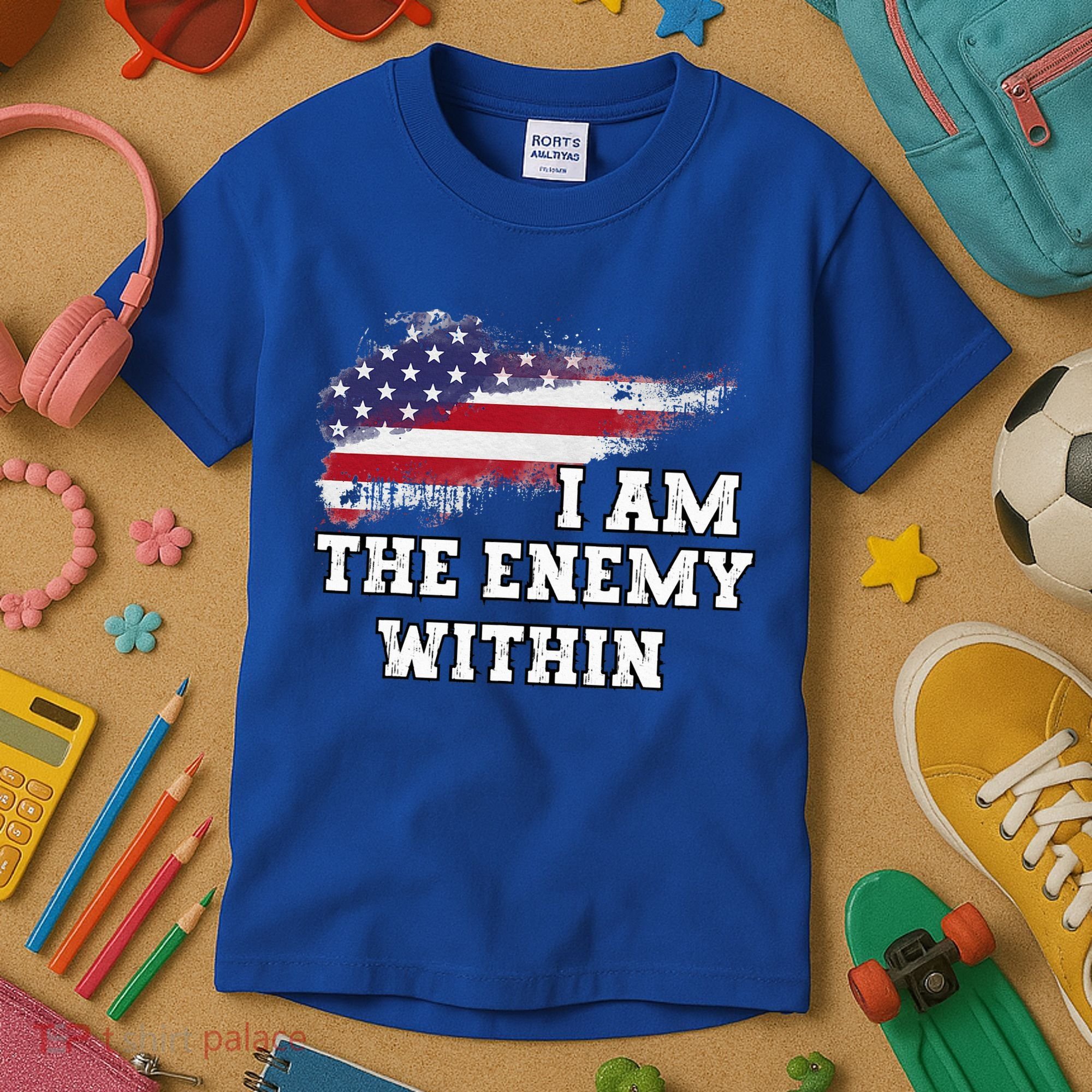 I Am The Enemy Within Kids T-Shirt