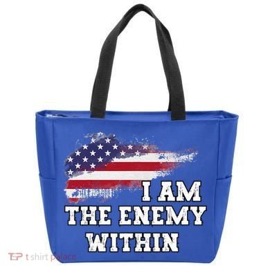 I Am The Enemy Within Tote Bag