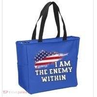 I Am The Enemy Within Tote Bag thumb 2