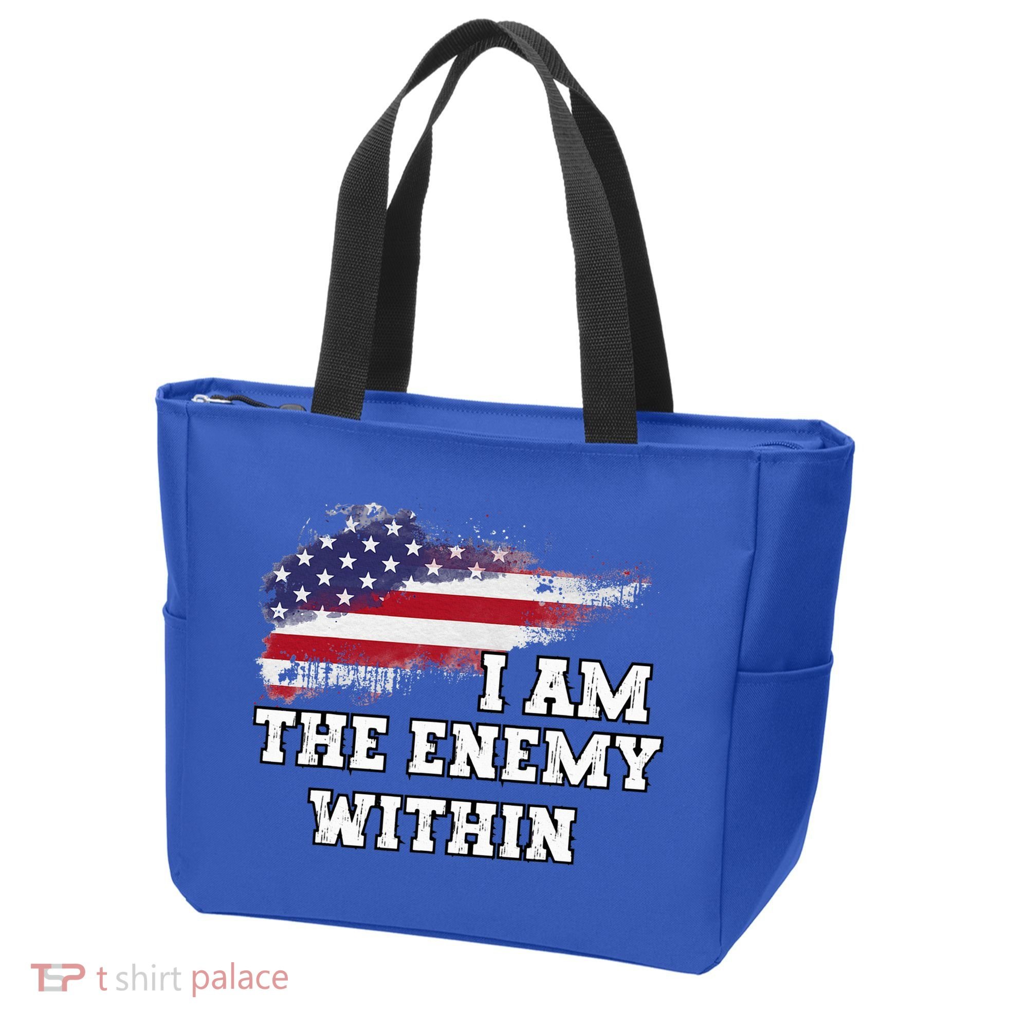 I Am The Enemy Within Tote Bag