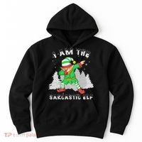 I Am The Sarcastic Elf Hoodie thumb 0