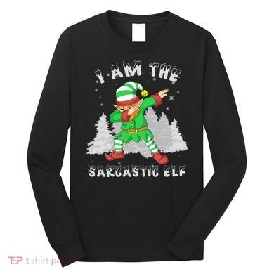 I Am The Sarcastic Elf Long Sleeve Shirt