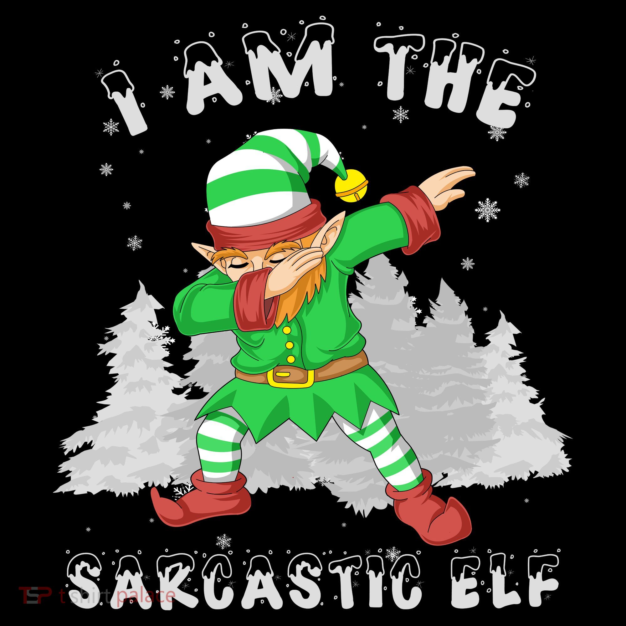 I Am The Sarcastic Elf Bucket Hat