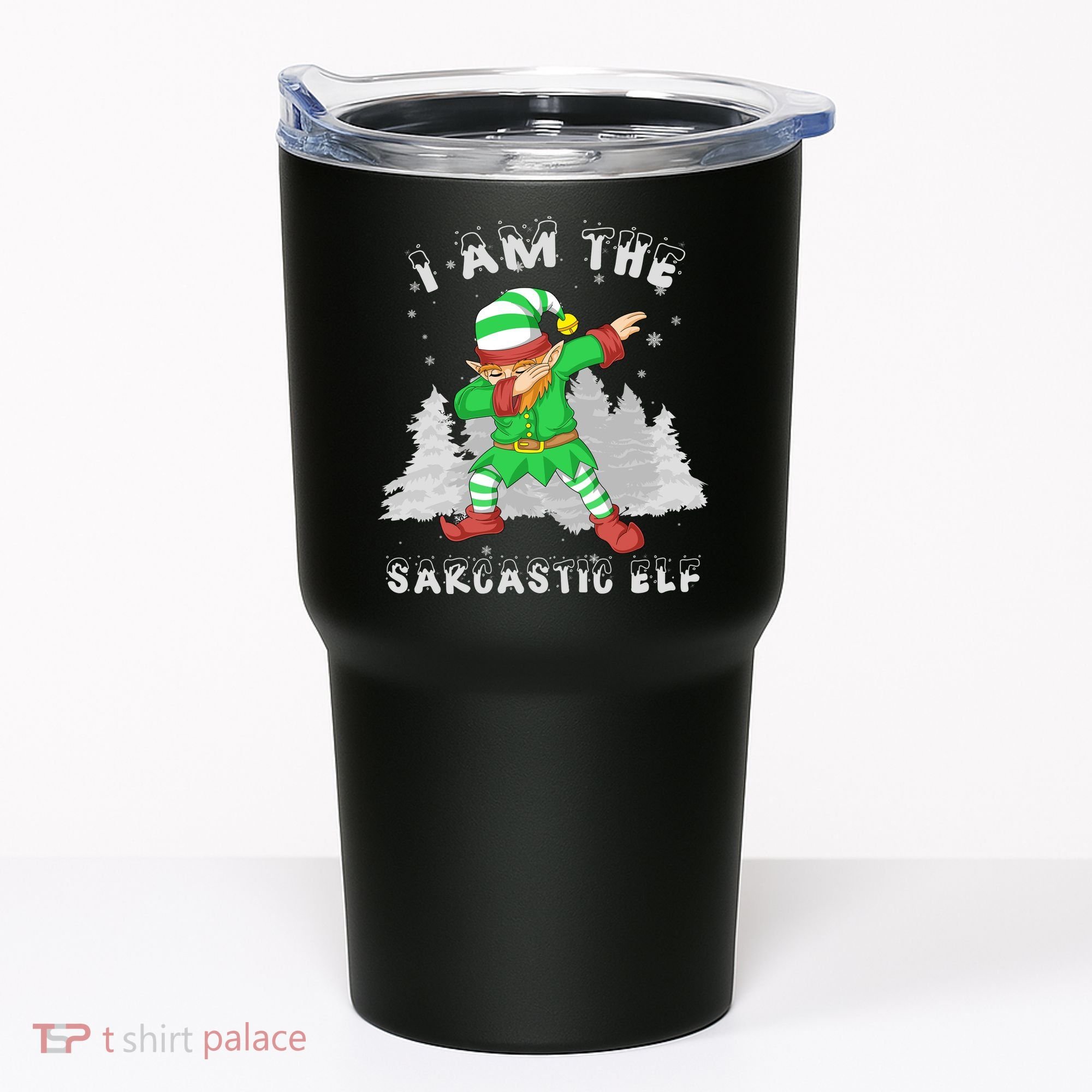 I Am The Sarcastic Elf Tumbler