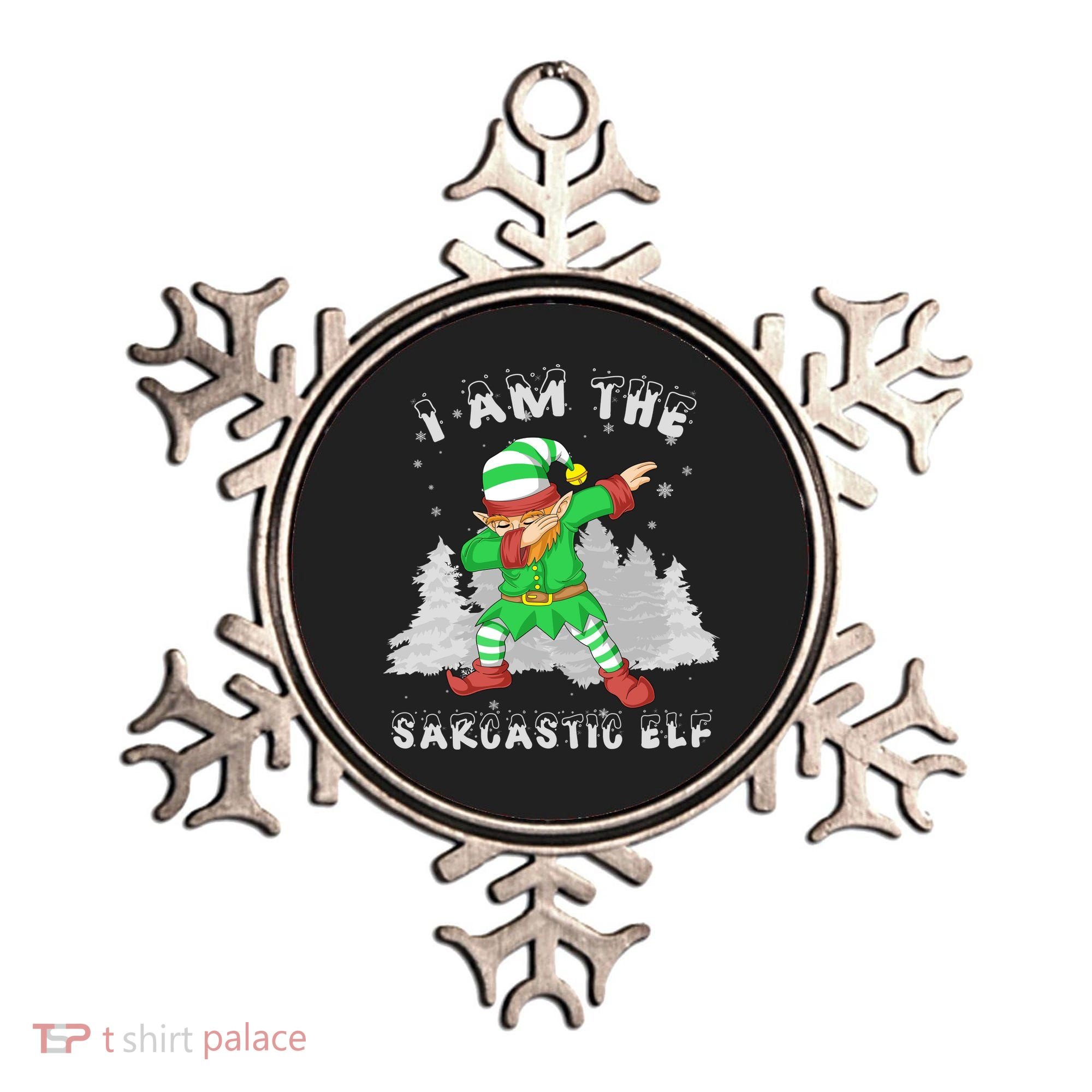 I Am The Sarcastic Elf Ornament